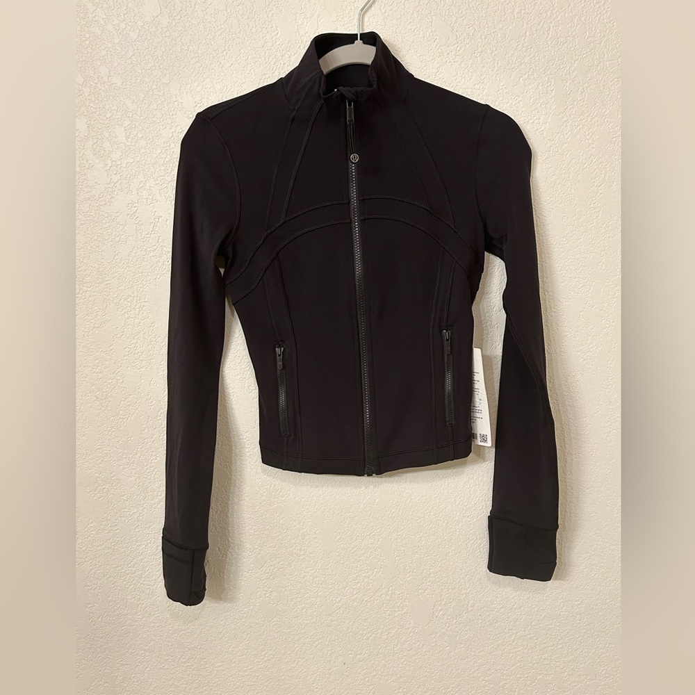 Lululemon Nulu Cropped Define Jacket Black